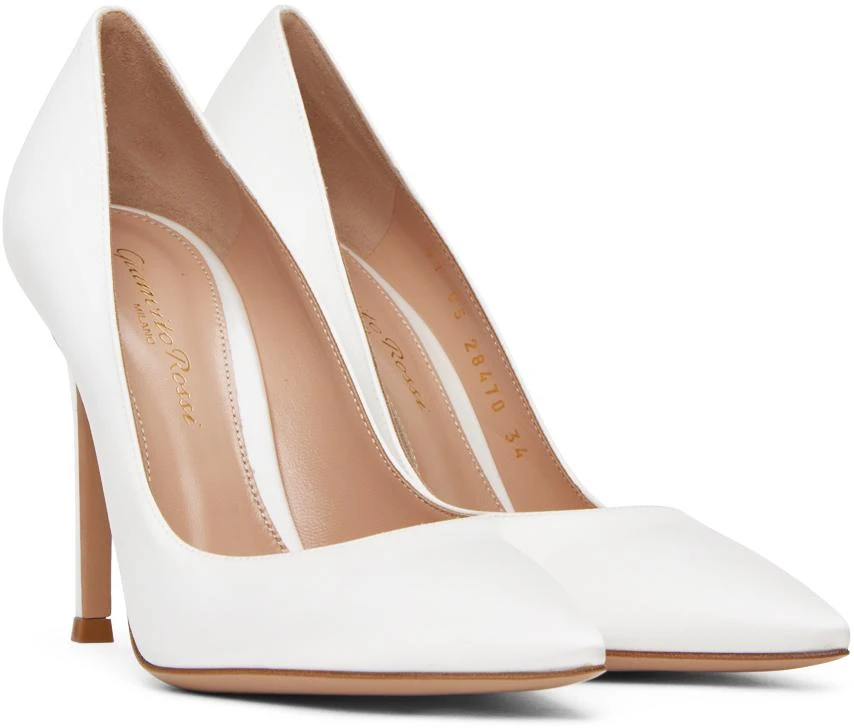 Gianvito Rossi White Gianvito Heels 4