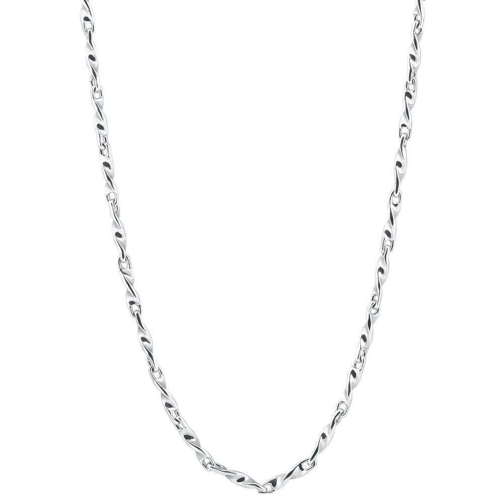 Pompeii3 Men's 14k Gold (37gram) or Platinum (69gram) 3.5mm Link Chain Necklace 22" 2