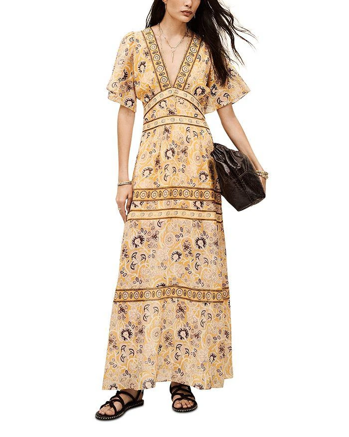 knee length dresses for ladies Alia Maxi Dress Chocolate main image 0