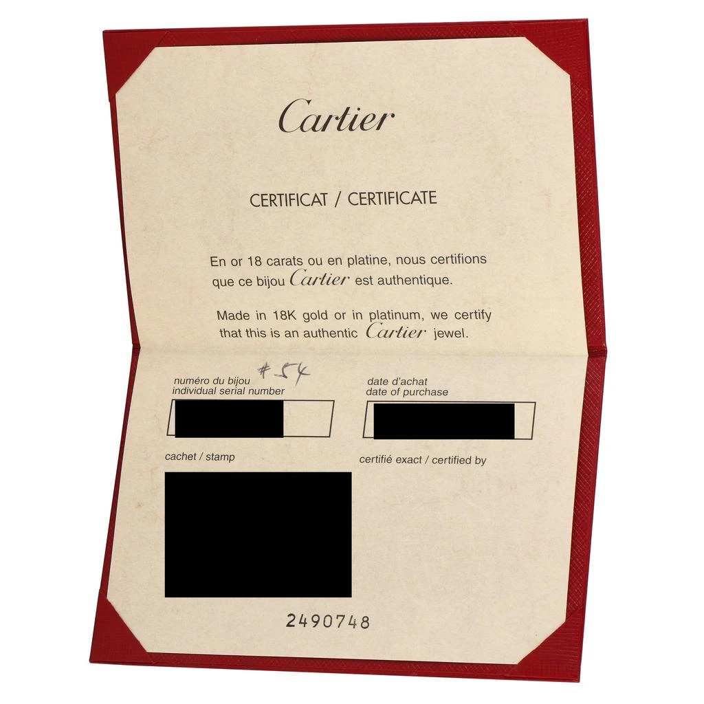Cartier Cartier Myst 18K White Gold 1.0ct Diamond and Rock Crystal Ring CA08-041924 5