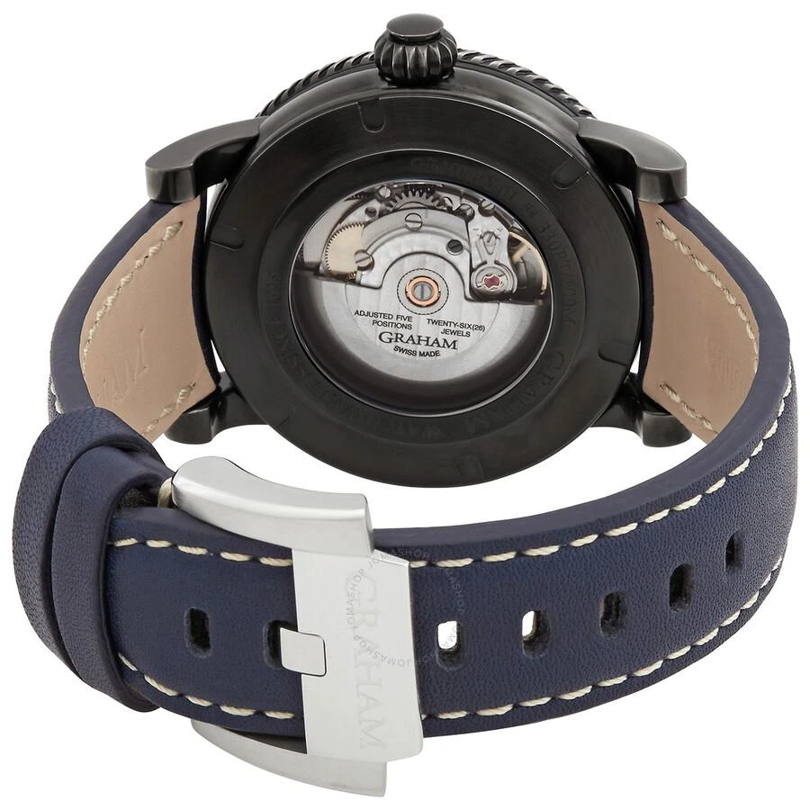 Graham’s Fortress GMT Automatic Blue Dial Men's Watch 2FOBV.U03A 3