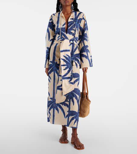 JOHANNA ORTIZ Sotaviento printed cotton tunic
