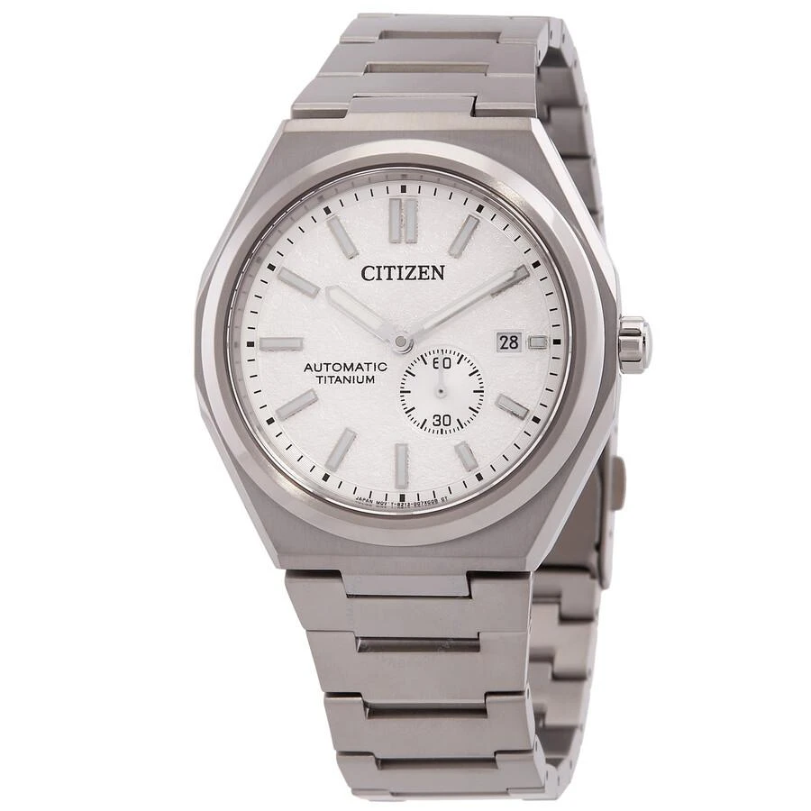 Citizen Zenshin Automatic White Dial Men's Watch NJ0180-80A 1