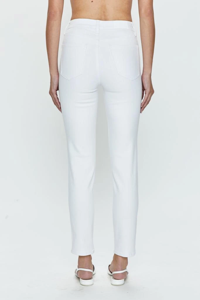 Pistola Denim Madi High Rise Slim - White 4