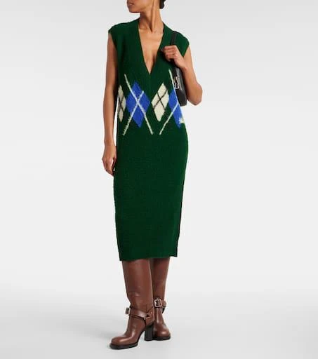 Burberry 100 leather knee-high boots 2