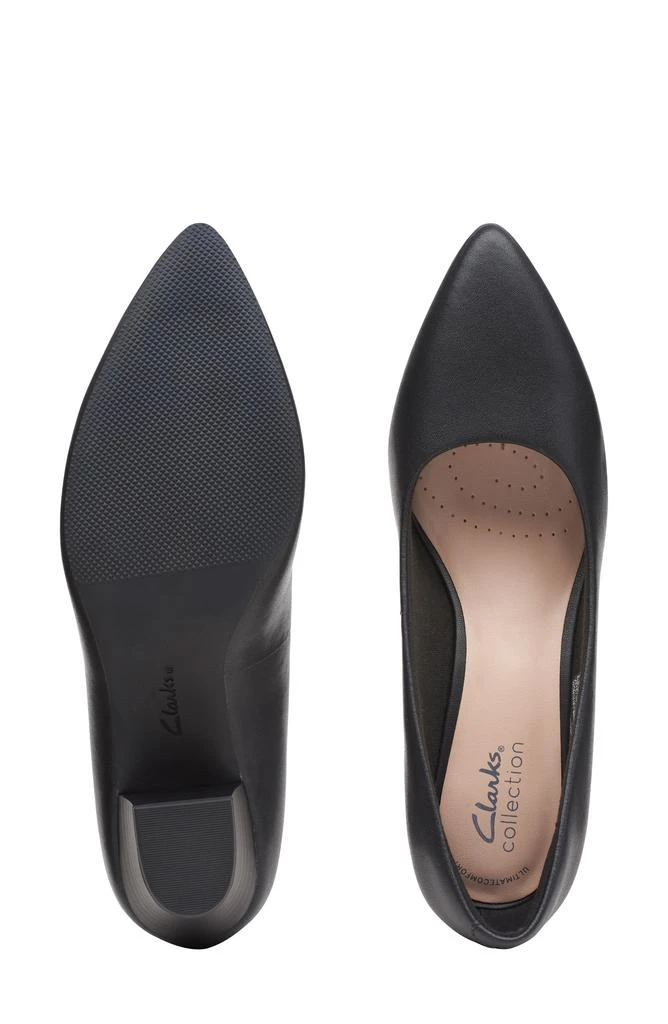 Clarks Teresa Block Heel Pump 8
