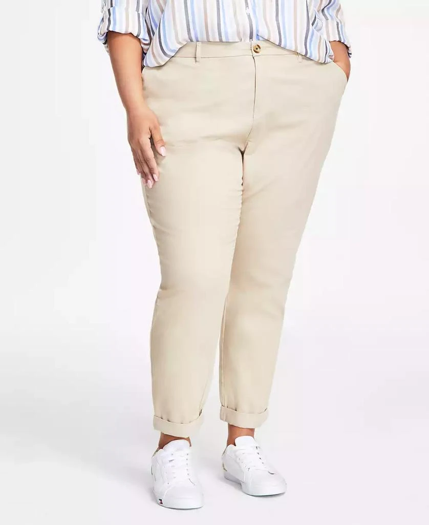 Tommy Hilfiger TH Flex Plus Size Hampton Chino Pants 1