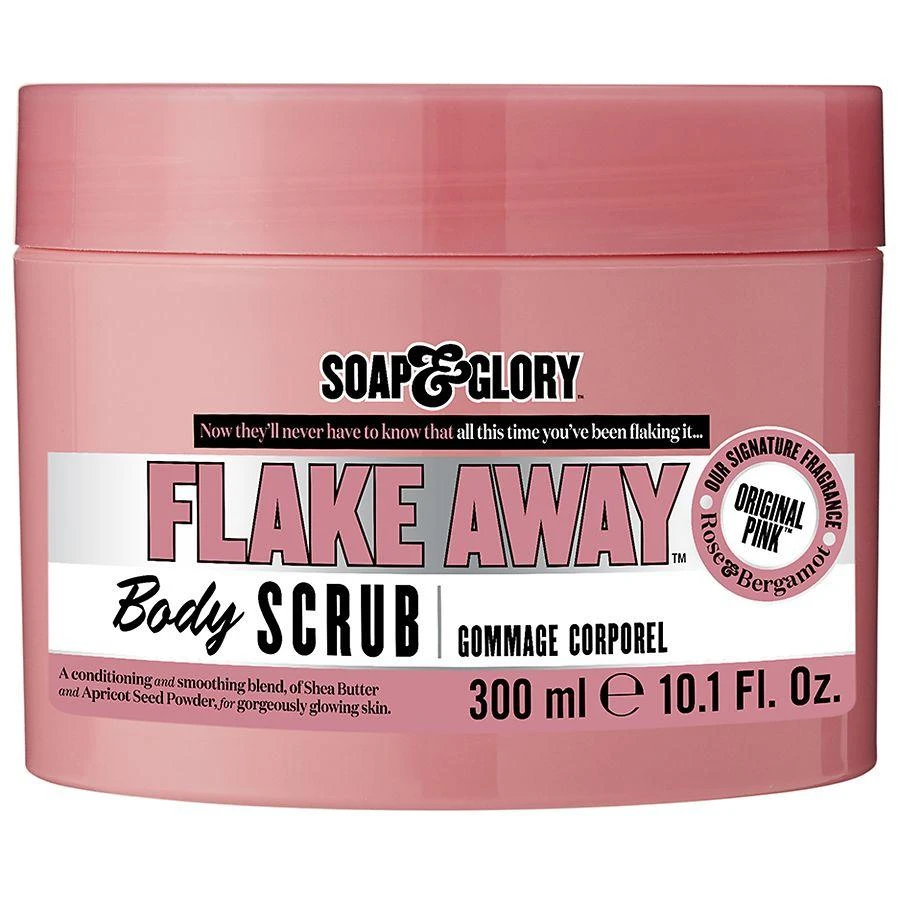 Soap & Glory Flake Away Exfoliating Body Scrub Original Pink 1