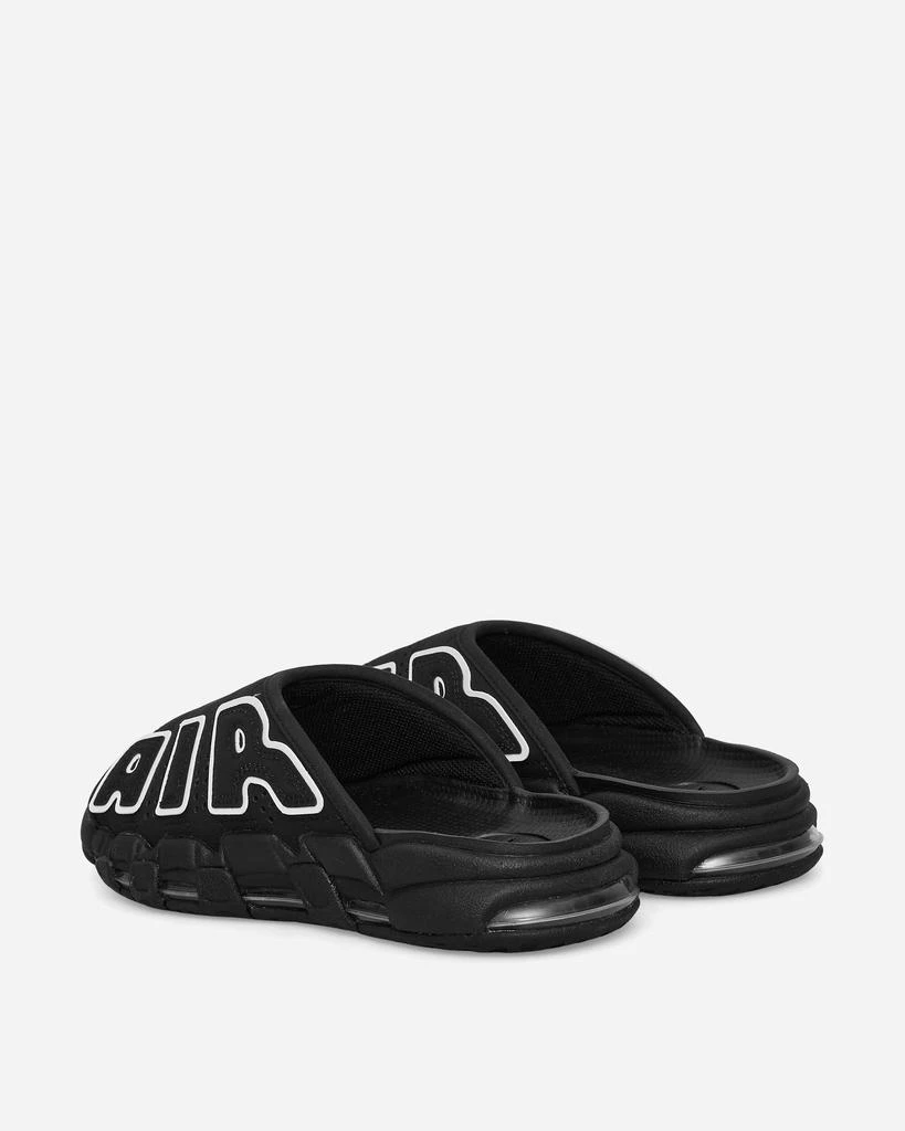 NIKE Air More Uptempo Slides Black 4