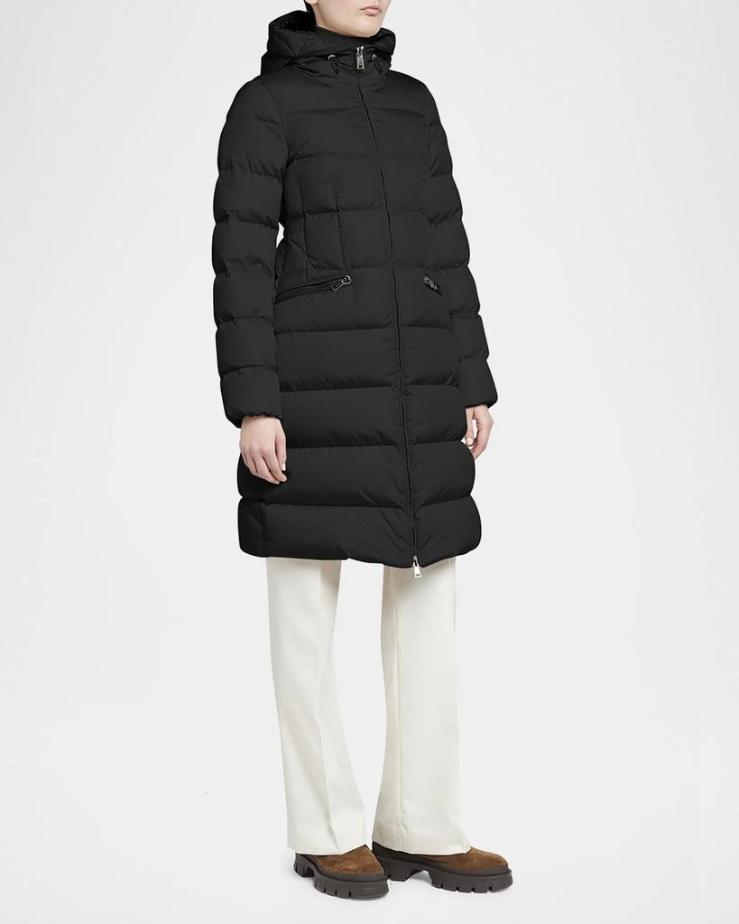 Moncler Avocette Water-Repellent Long Puffer Coat 2