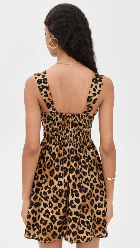 Moon River Sweetheart Neckline Leopard Print Mini Dress 2