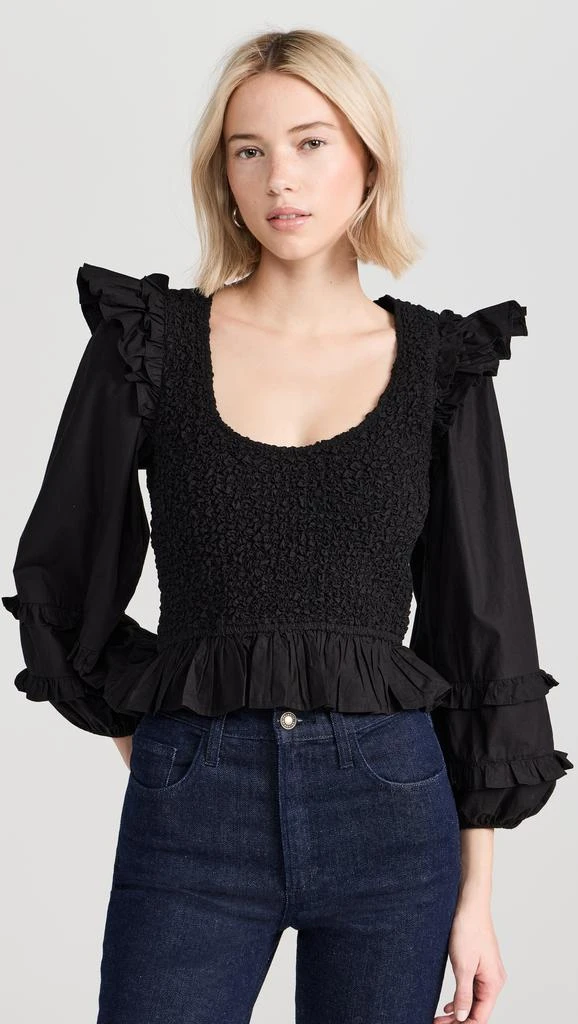 Cleobella Veronika Solid Blouse 6