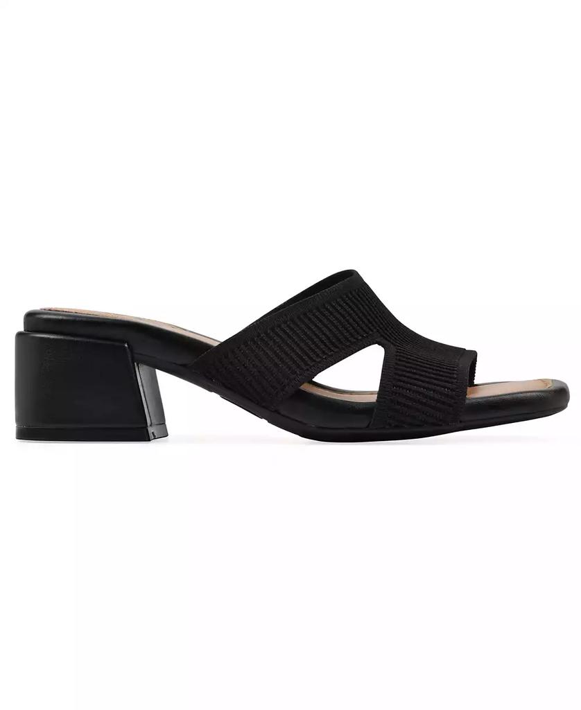 White Mountain Women's Milled Round Toe Dress Sandals