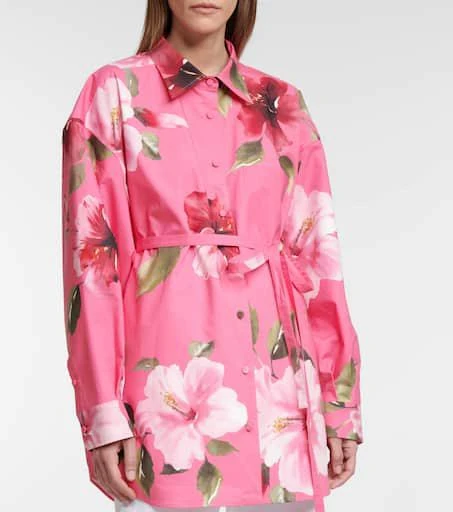Valentino Floral cotton jacket 4