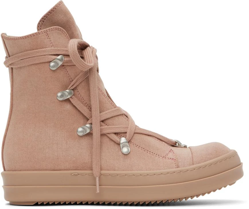 Rick Owens Pink Hexa Sneaks Sneakers 1