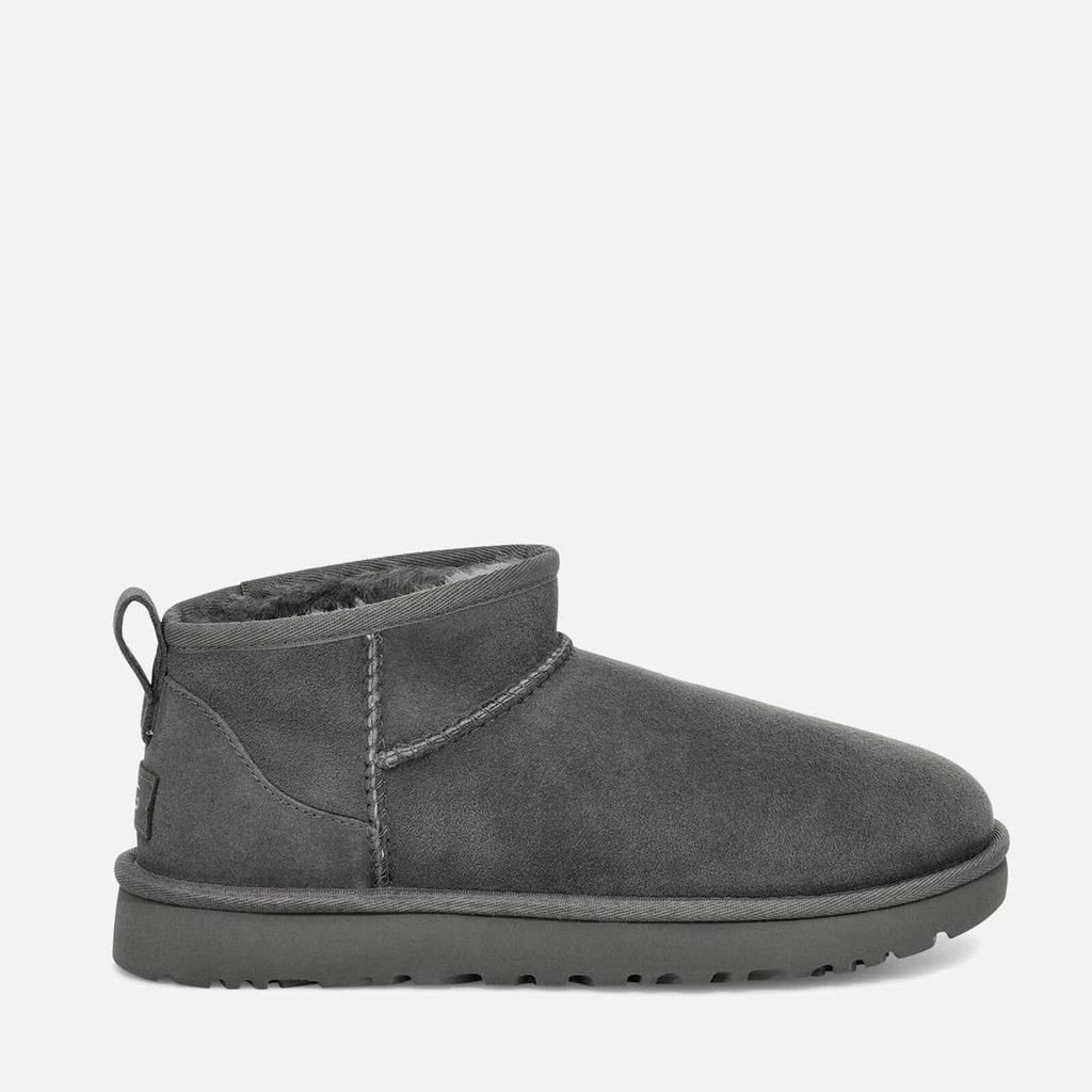 UGG UGG Women's Classic Ultra Mini Sheepskin Boots - Grey 1