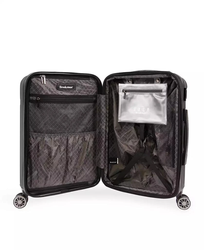Brookstone Nelson 21" Hardside Carry-On Luggage with Charging Port 3