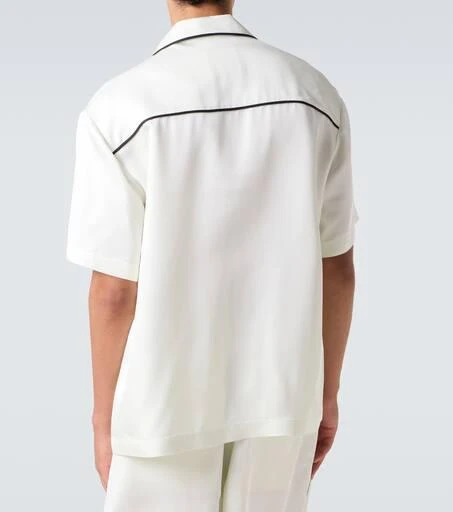 Jil Sander Oversized bowling shirt 5