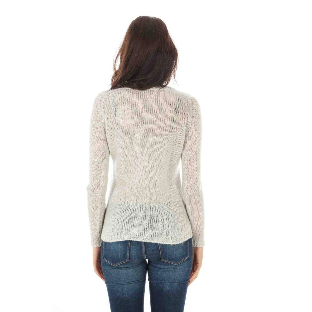 Fred Perry White Wool Sweater 2