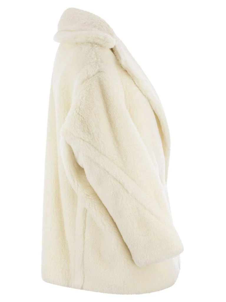 Max Mara Max Mara Espero Teddy Button-Up Short Coat 3