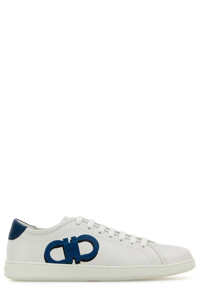 Ferragamo Brandy 1 Gancini Printed Sneakers – On Sale Now