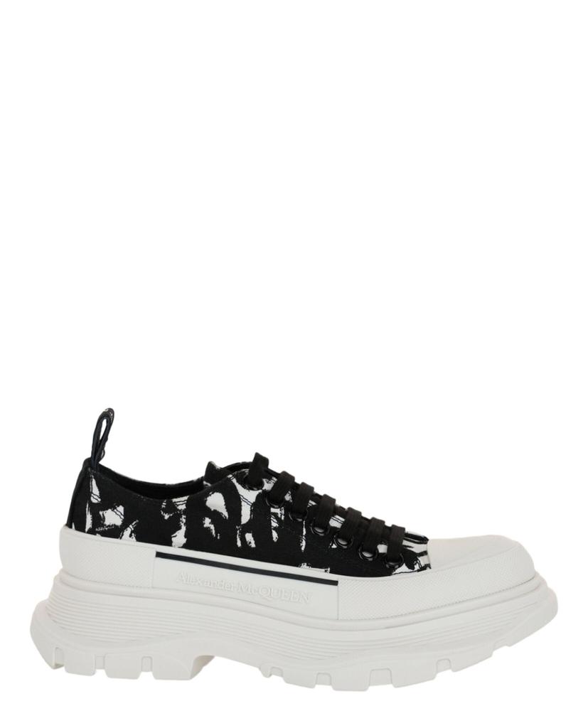 Alexander McQueen Tread Slick Graffiti Logo Sneakers