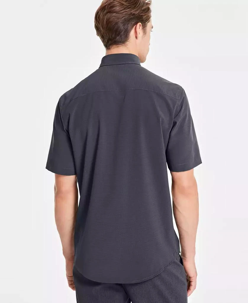 Alfani Men's Breathable Short-Sleeve Button-Down Shirt, Created for Macy's 2