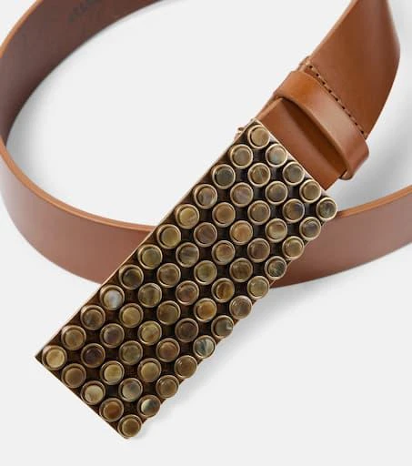 Isabel Marant Vanesia embellished leather belt 3