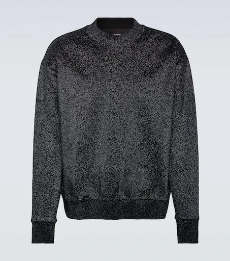 Jil Sander Metallic crewneck sweater 1