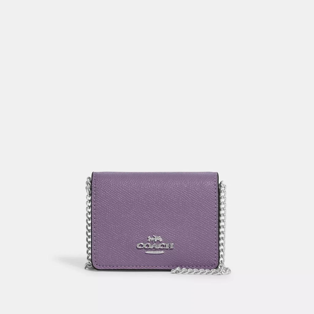 Coach Outlet Mini Wallet On A Chain 9