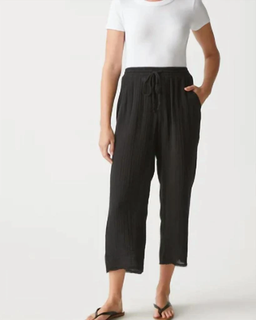 Michael Stars Michael Stars - Ashton Mid Rise Crop Pant 1