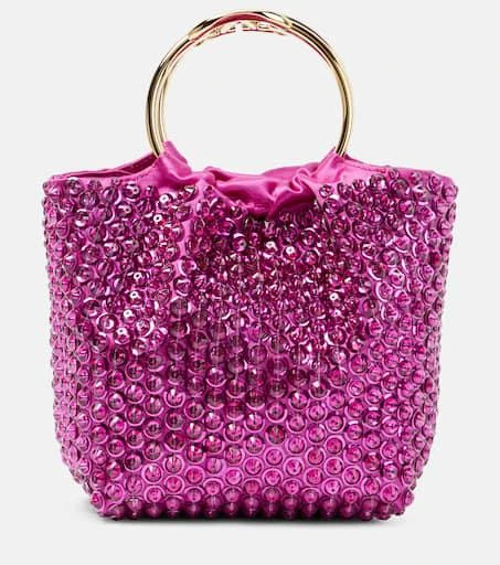 Valentino Carry Secrets Small embellished bucket bag 1