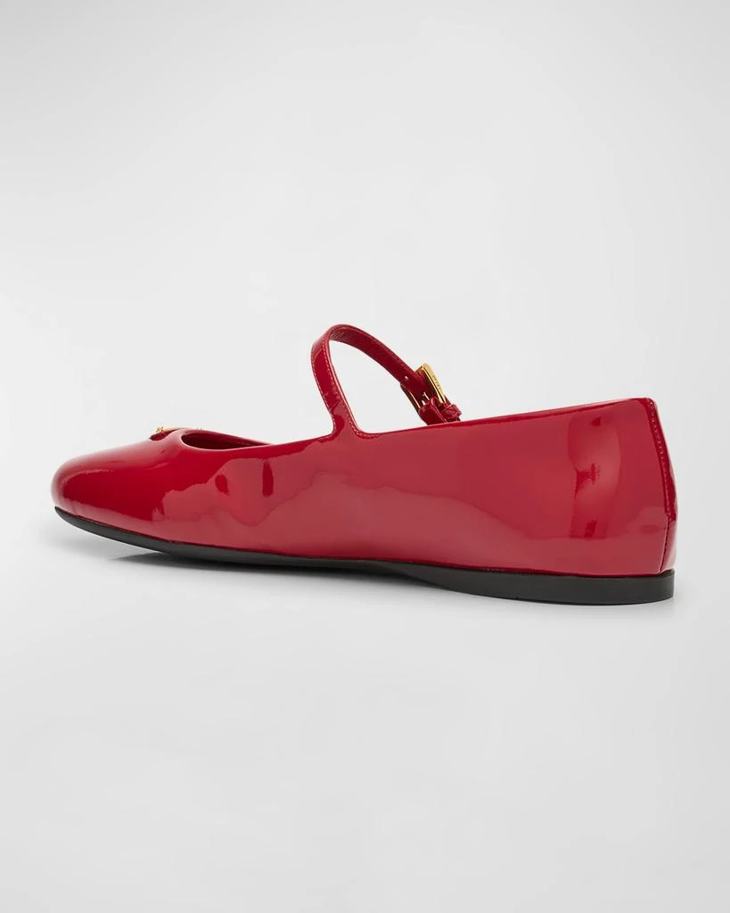 Prada Patent Mary Jane Ballerina Flats 5