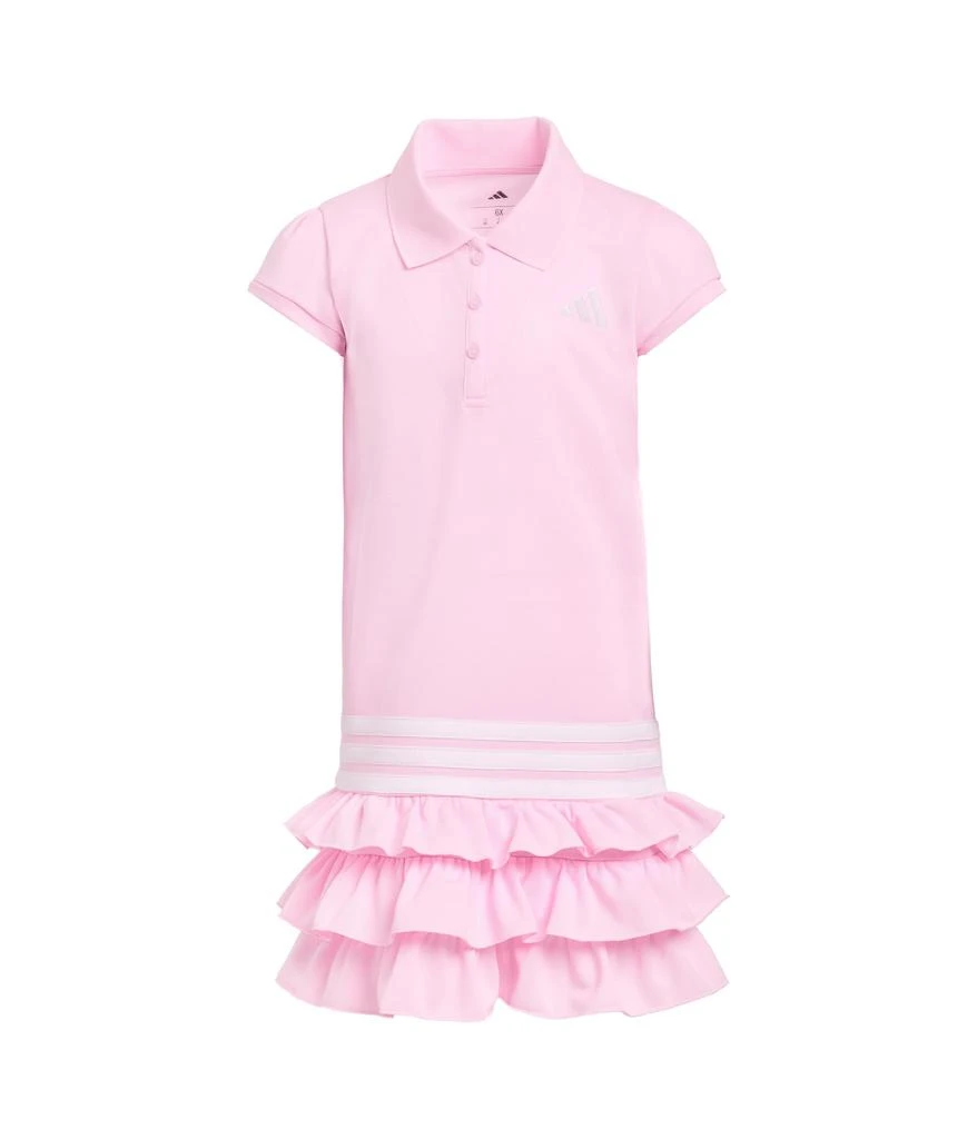 Adidas Ruffle Polo Dress (Toddler/Little Kids)