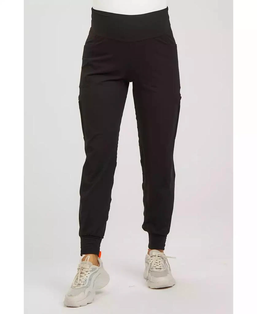 Pinkblush Maternity Black Cargo Pocket Jogger Pants 2