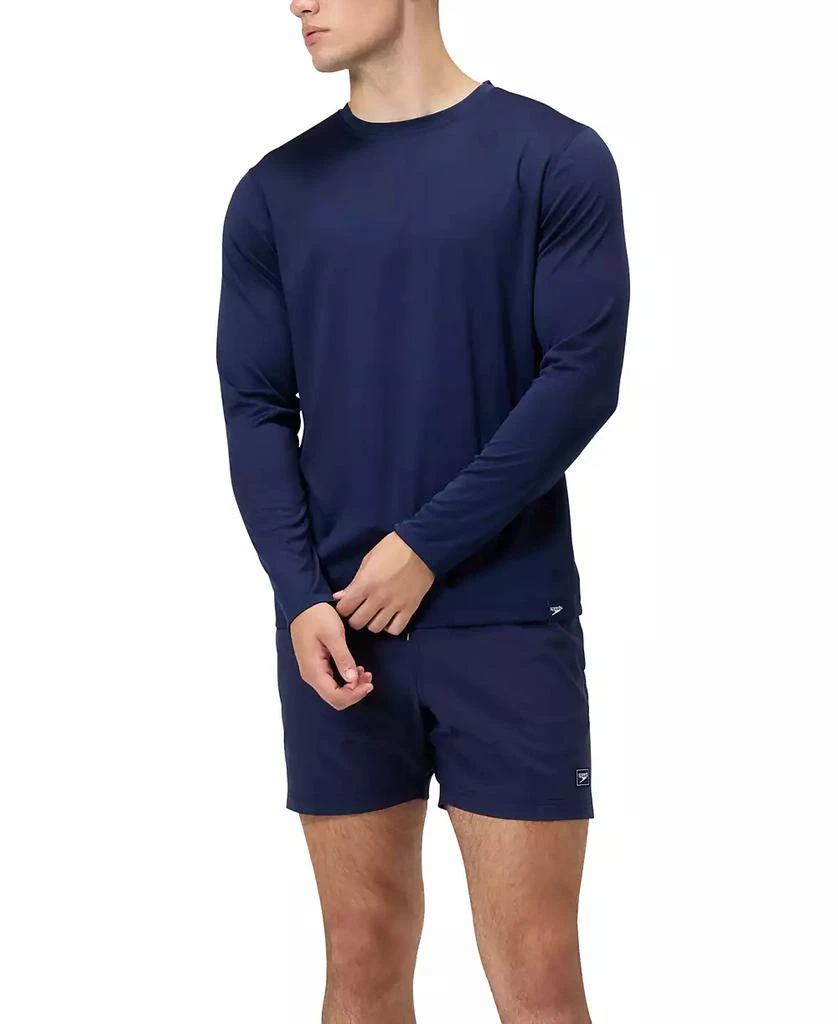 Speedo Men
s Long Sleeve Graphic Swim T-Shirt 4
