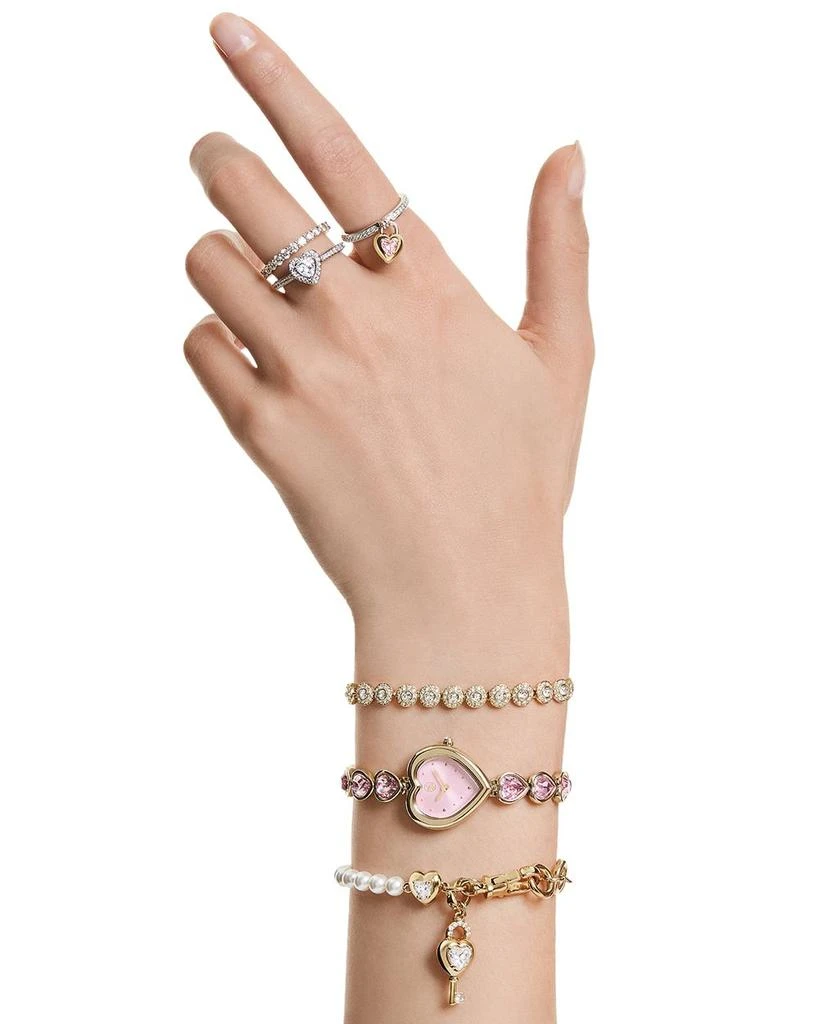 Swarovski Una Crystal 
Cubic Zirconia Heart Ring 6