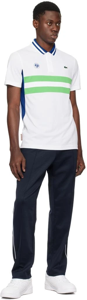 Lacoste White Roland Garros Edition Polo 4