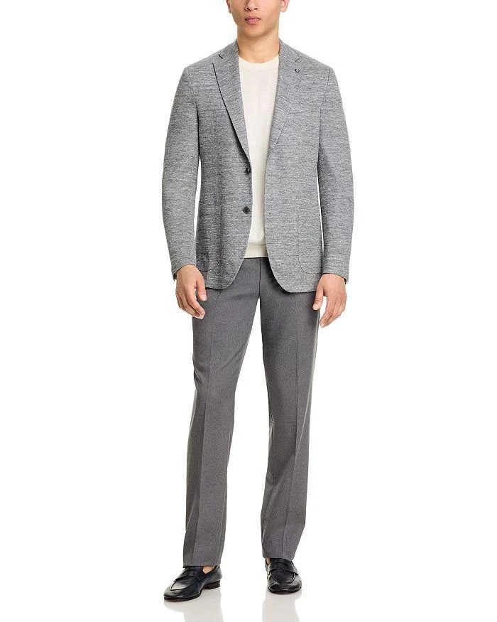 Jack Victor Mélange Linen Blend Jersey Regular Fit Soft Sport Coat 2