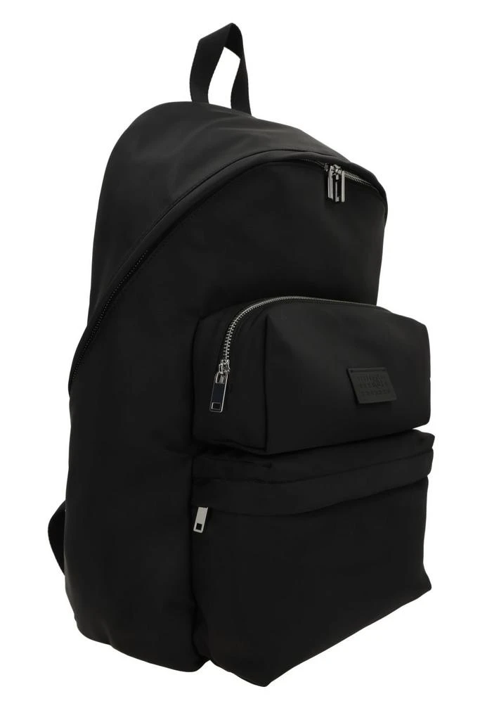 MM6 MM6 Maison Margiela Numbers-Patch Zipped Backpack 3