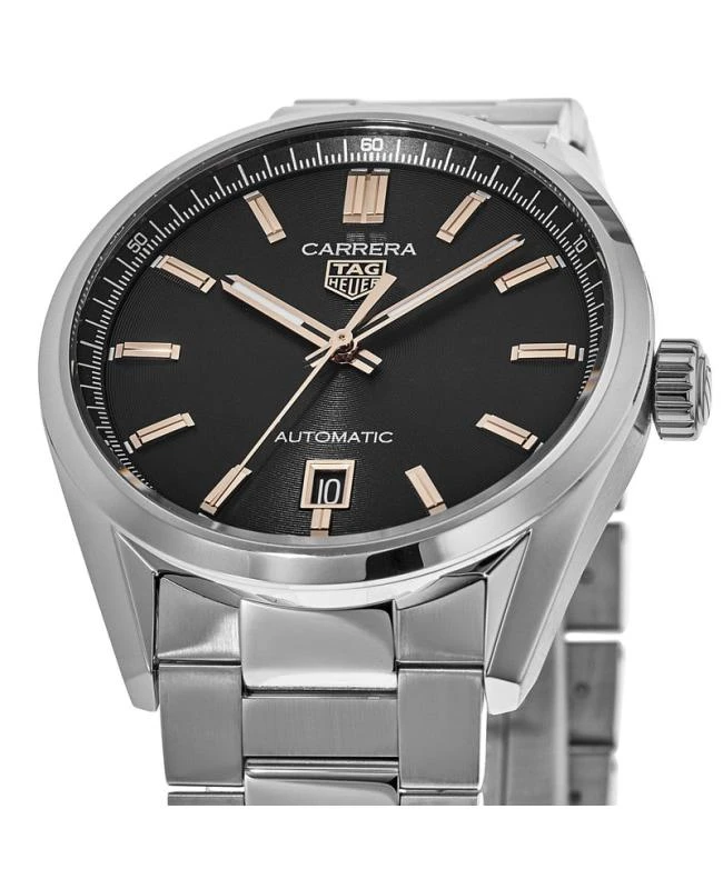 TAG Heuer Tag Heuer Carrera Automatic Black Rose Gold Dial Steel Men's Watch WBN2113.BA0639 2