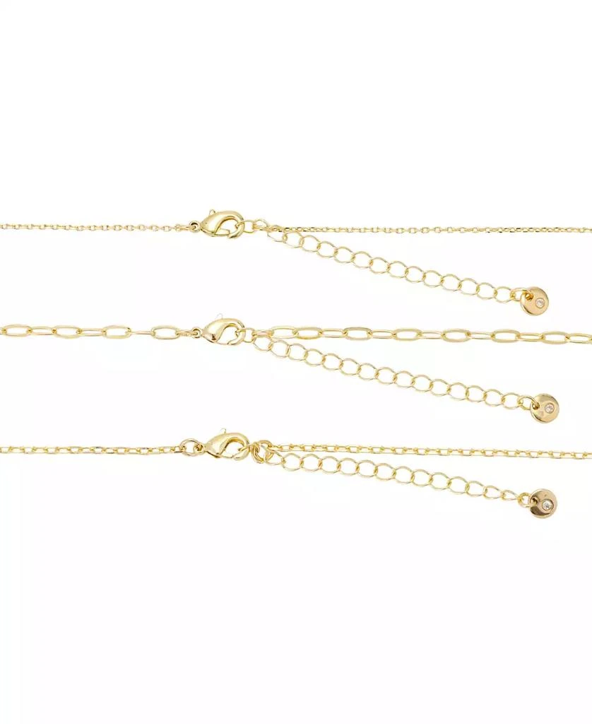 Unwritten Cubic Zirconia Beaded Layered Necklace Set 2