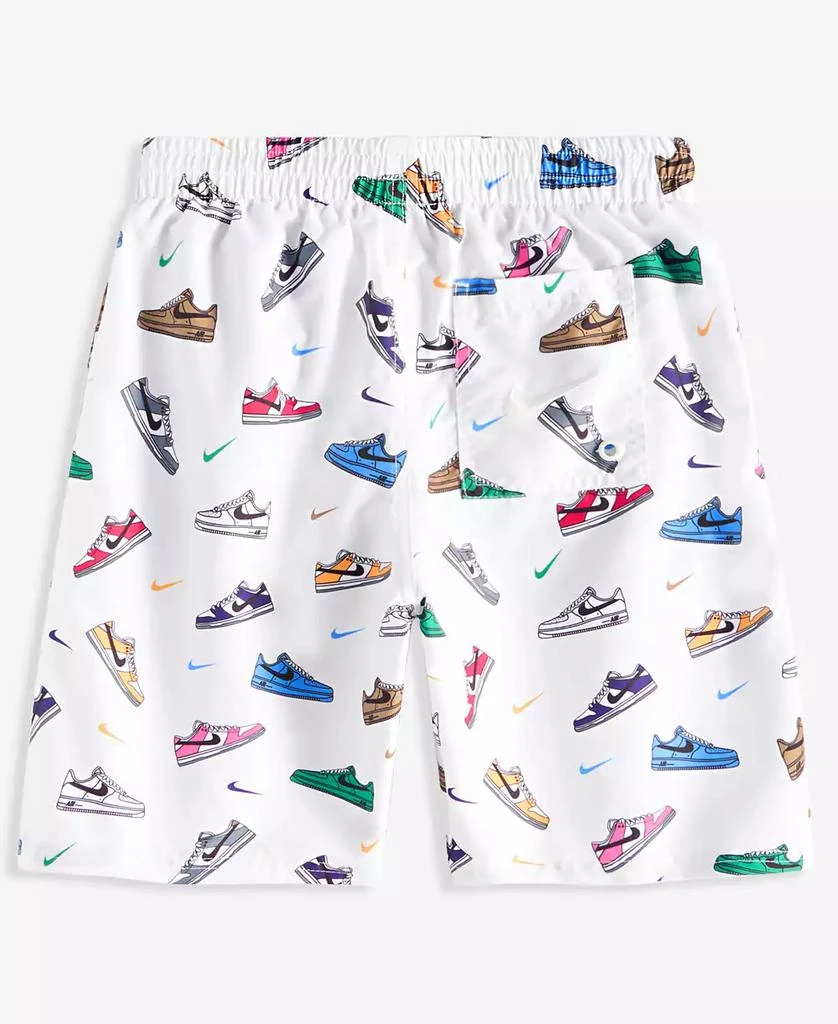NIKE Big Boys 7" Multi Sneaker Volley Swim Shorts 6