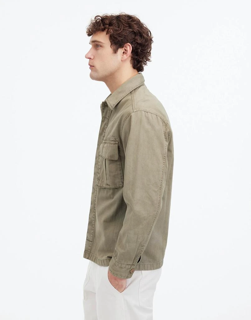 Madewell Utility Jacket in Garment-Dyed Cotton Twill 3