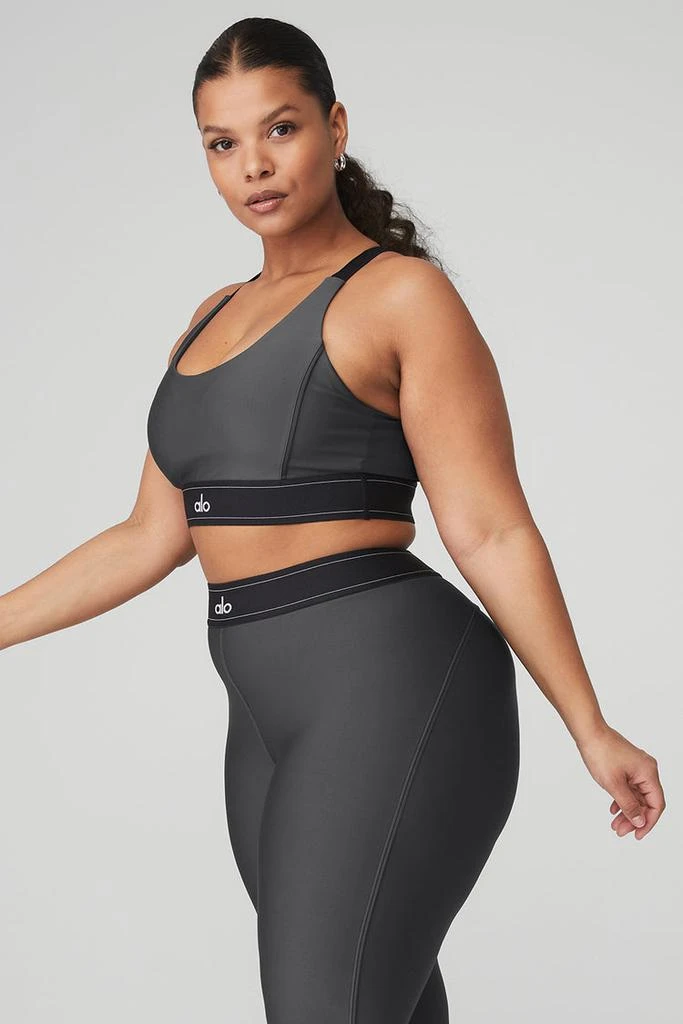 Alo Airlift Suit Up Bra - Macadamia/White 6