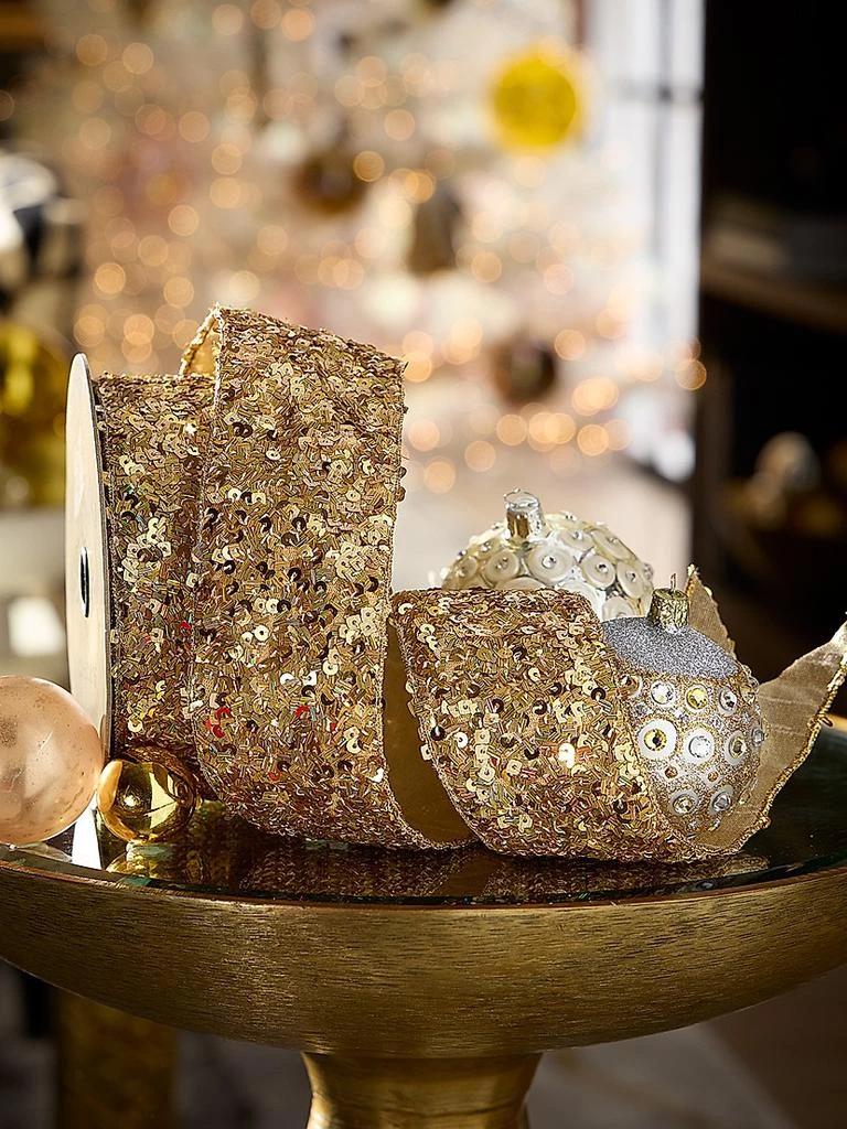 D. Stevens Party Sequin Beaded Ribbon