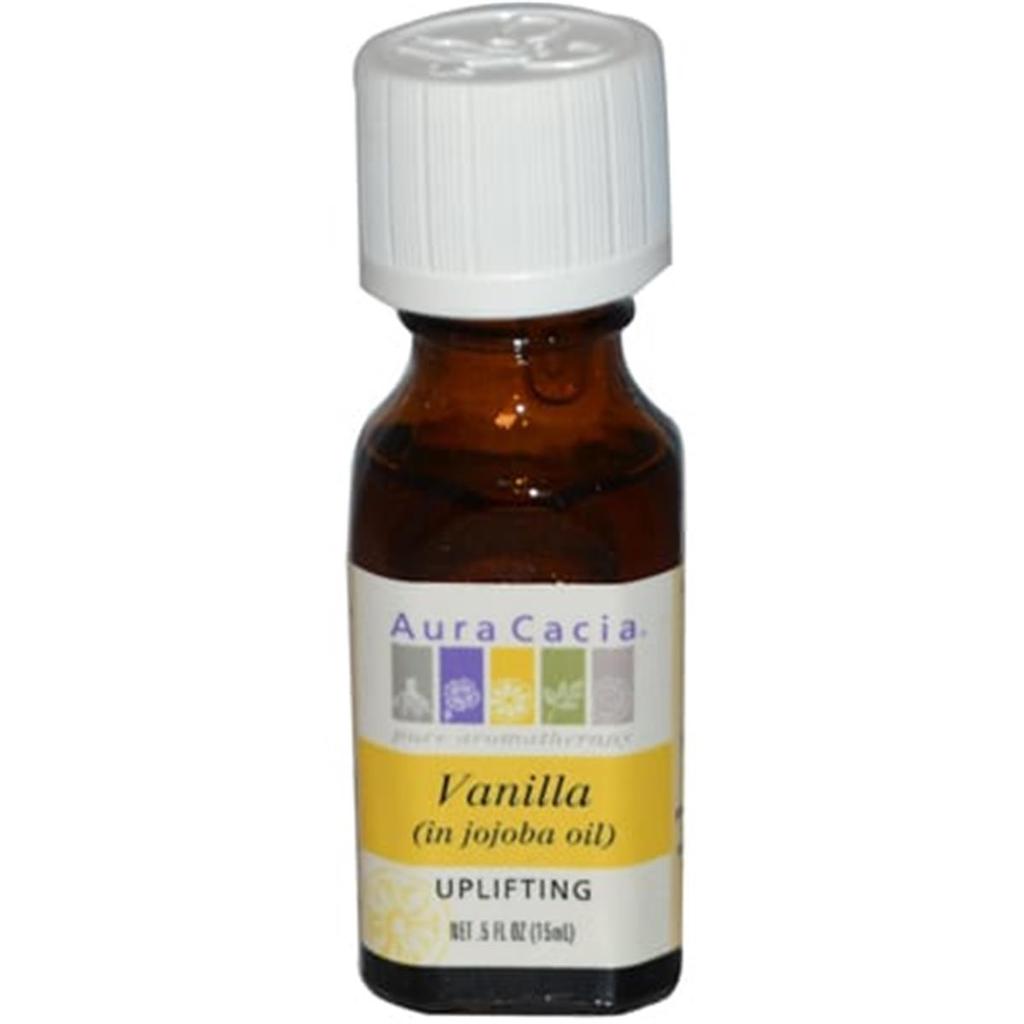Aura Cacia AURA(tm) Cacia  Vanilla in Jojoba Oil - 0.5 fl oz