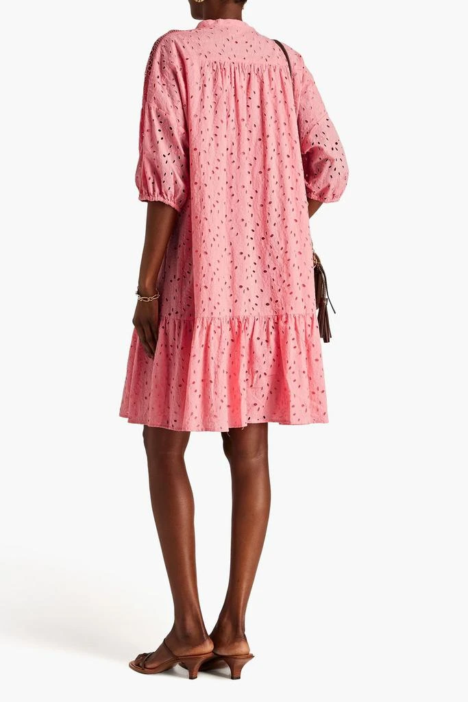 Diane von Furstenberg Agar broderie anglaise cotton dress 3