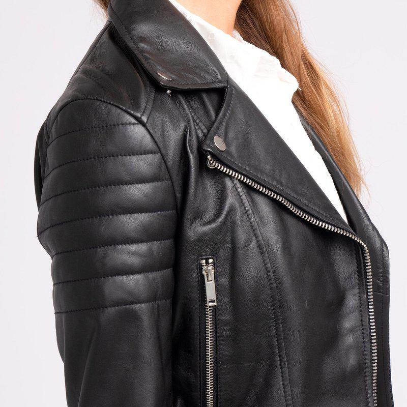 Amsterdam Heritage Cecilia | Leather Motorcycle Jacket