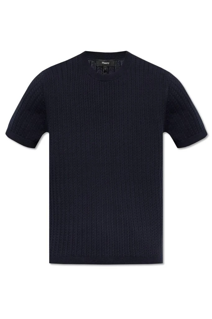 Theory Theory Cable Knitted T-Shirt 1